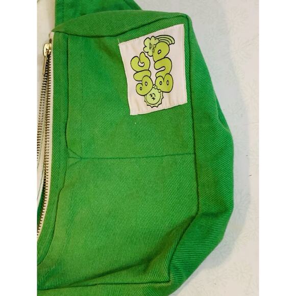 Big Bud Press Hip Fanny Pack Bum Crossbody Green Canvas Made in LA - Picture 3 of 8